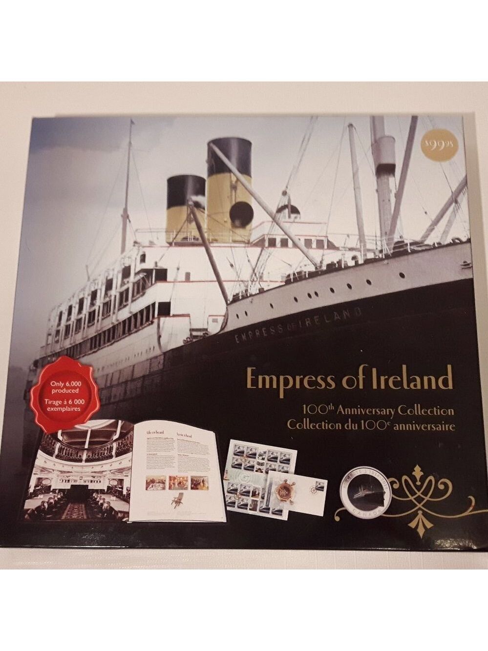 Canada Post Empress of Ireland Gift Set Royal Canadian Mint